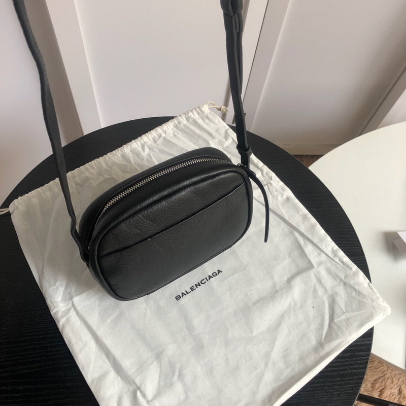 Back view of modern elevated women's handbag – women's statement bag
