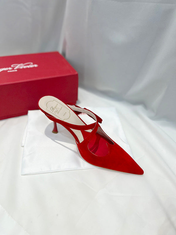 Roger Vivier luxury shoes angled view — premium authentic designer style