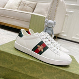 Gucci two-tone luxury sneakers view 10 breathable knit upper
