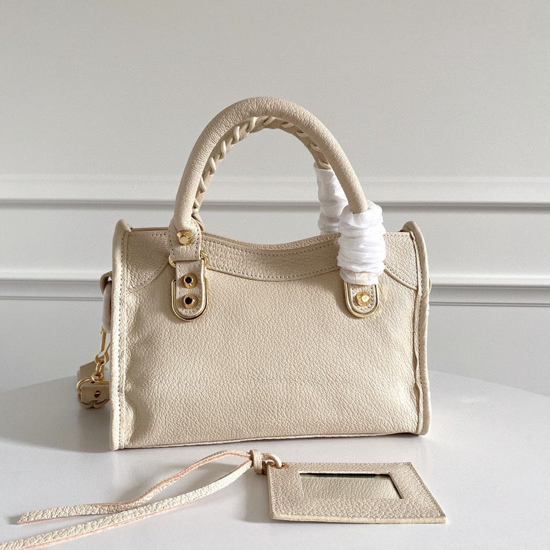Zivas Charm Contemporary Flair Statement Handbag (Signature Shape & Finish) – Full Silhouette