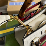 Close-up detail of everyday-luxe polished women's handbag – women's statement bag