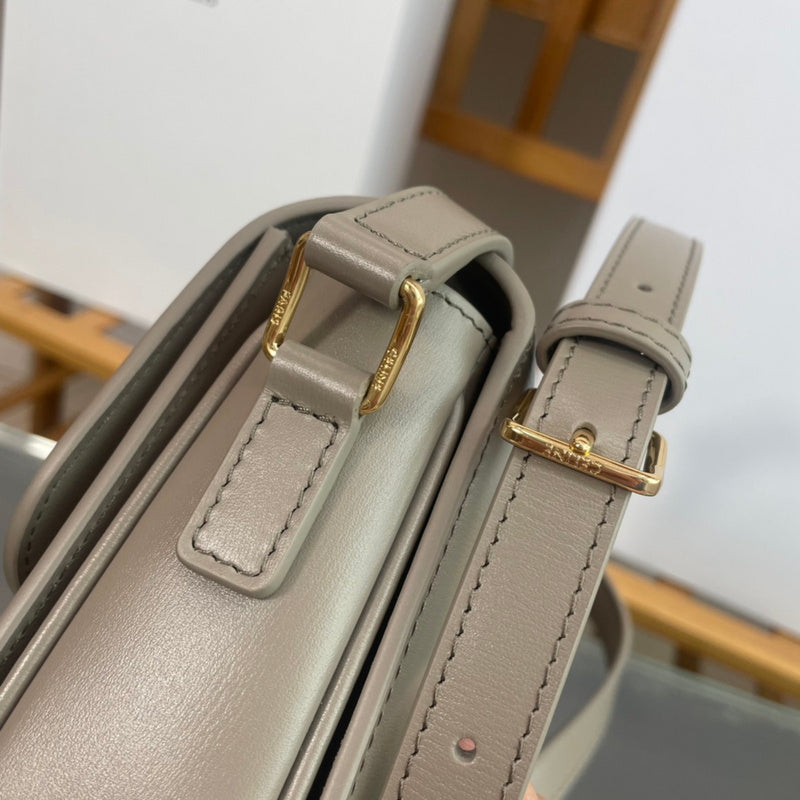 Back view of chic polished women's handbag – women's everyday handbag