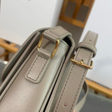 Back view of chic polished women's handbag – women's everyday handbag