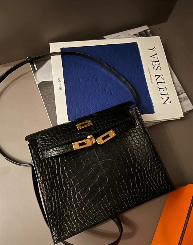 Close-up detail of smart bag design