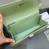 Sophisticated Faux Leather Handbag - Understated Luxury Look | Women's Designer-Inspired Purse #406 - alternate angle view (image 8) of designer-inspired handbag