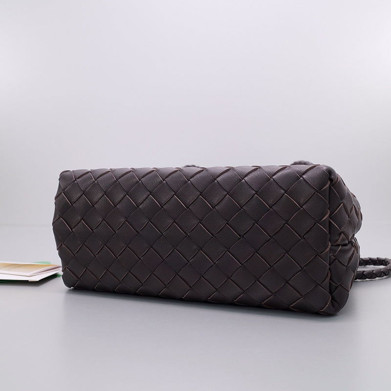 Timeless Premium PU Leather Handbag - Smooth Faux-Leather Exterior | Women's Everyday Carry Handbag #1565 - back view (image 4) of designer-inspired handbag