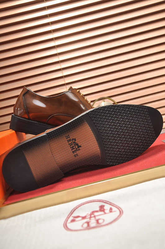 Hermes shoes Style 055 - angled studio shot