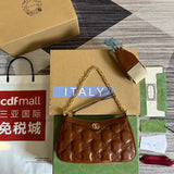 Polished bag shown from front angle