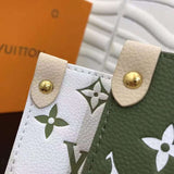 Top view of signature premium women's handbag – women's luxury accessory
