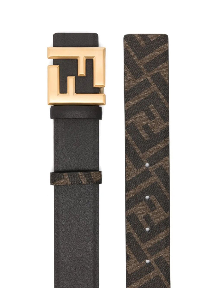 Fendi premium belts detail and craftsmanship close-up