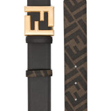 Fendi premium belts detail and craftsmanship close-up