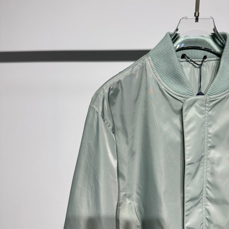Side profile of Louis Vuitton luxury clothing with everyday silhouette
