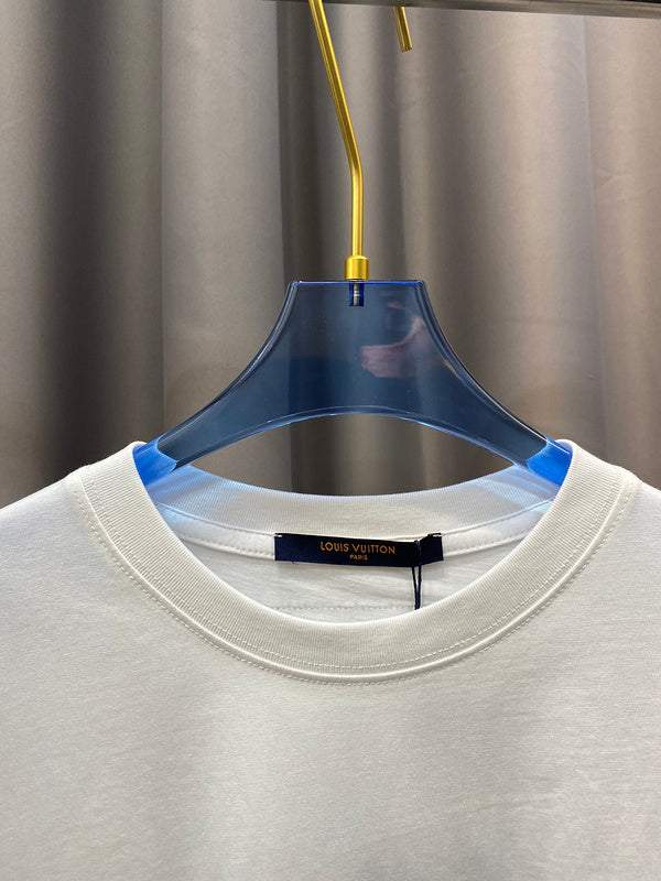 Front view of Louis Vuitton cotton t-shirt with tailored silhouette