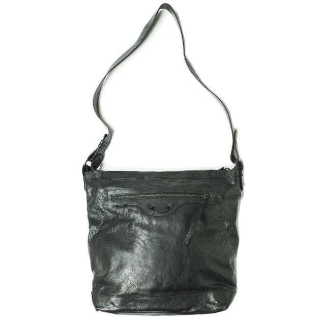 Crismorox elegant leather Luxury Bag back view