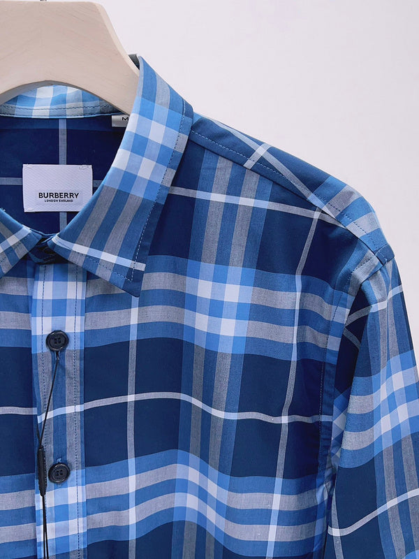 Burberry clothing close-up — premium authentic designer style