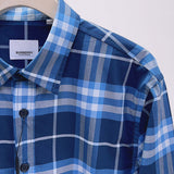 Close-up of Burberry designer clothing craftsmanship