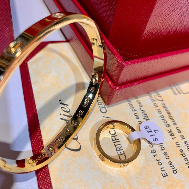 Lifestyle view of Cartier unisex jewelry piece