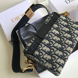 Front view of polished signature women's handbag – women's designer-style accessory