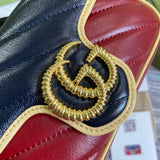 Back view of modern classic women's handbag – women's everyday handbag