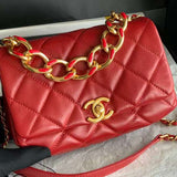 Zivas Charm Polished Finish Luxury Handbag (Considered Detail & Form) – Detail View