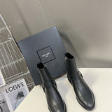 Saint Laurent luxury shoes back view — premium authentic designer style