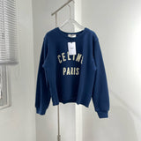 Celine Sweatshirt – luxury designer piece with signature house detailing