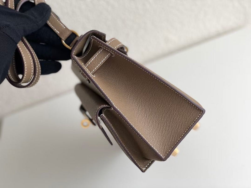 Interior view of clean-lined premium bag