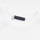 Front view of Louis Vuitton cotton t-shirt with monogram-inspired silhouette