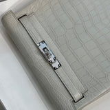 Close-up detail of sculpted bag design
