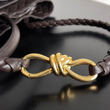 Understated Premium PU Leather Handbag - Versatile Everyday Design | Women's Luxury Handbag #1591 - product detail shot (image 10) of designer-inspired handbag