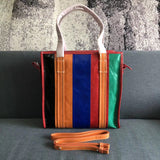 Classic Vegan Leather Handbag - Sleek Minimalist Lines | Women's Fashion Handbag #940 - close-up detail shot (image 3) of designer-inspired handbag