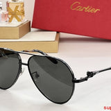 Side view of Cartier unisex sunglasses