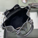 Chic Vegan Leather Handbag - Versatile Everyday Design | Women's Fashion Handbag #311 - alternate angle view (image 8) of designer-inspired handbag