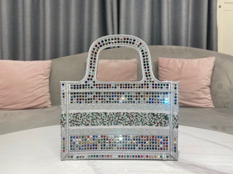Close-up detail of polished structured women's handbag – women's luxury handbag