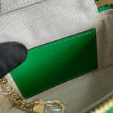 Close-up detail of structured sleek women's handbag – women's everyday handbag