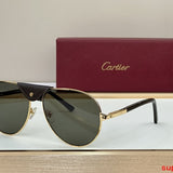 Front view of Cartier unisex sunglasses