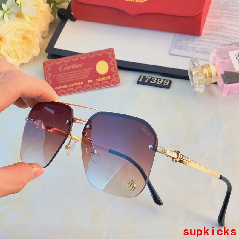 Lifestyle view of Cartier unisex sunglasses