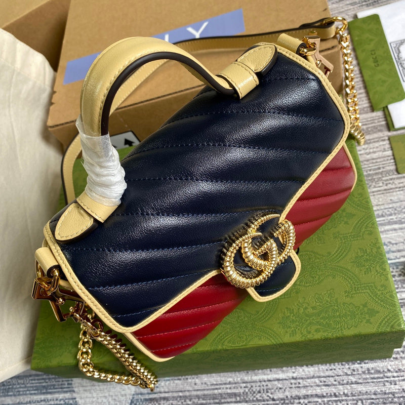 Back view of statement chic women's handbag – women's premium purse