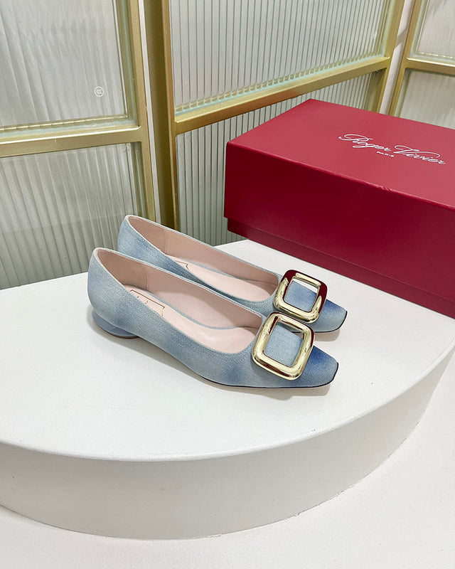 Roger Vivier luxury shoes back view — premium authentic designer style