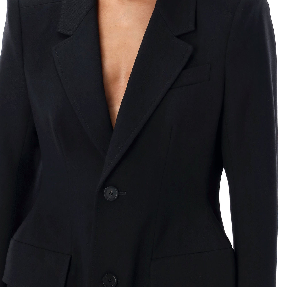Balenciaga Jackets? BALENCIAGA Hourglass Women's Wool Blazer Luxury Designer Outerwear Jacket
