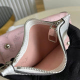 Side profile of signature elevated women's handbag – women's luxury handbag