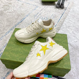 Gucci fresh white-and-black luxury sneakers view 5 streetwear statement look