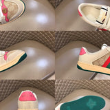 Side profile of Gucci all-black sneakers cushioned comfort fit