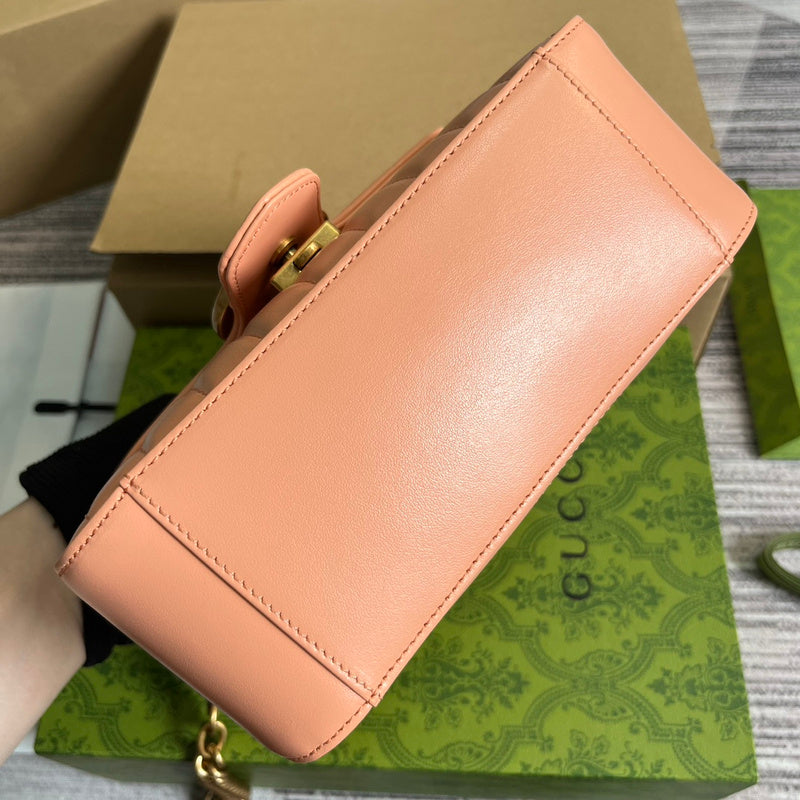 Interior view of chic refined women's handbag – women's statement bag