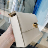  Clean-Lined structured bag carried on shoulder