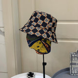 Close-up detail view of Burberry unisex cap