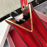 Top view of sleek modern women's handbag – women's premium purse