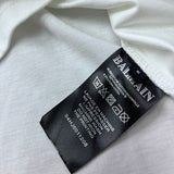 Close-up of Balmain designer clothing craftsmanship