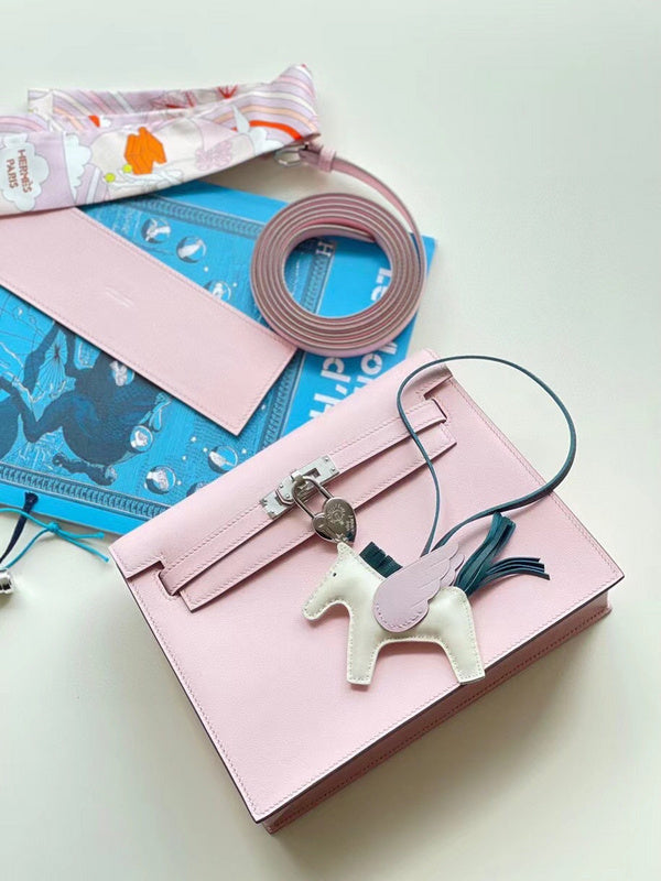 Close-up detail of elegant bag design