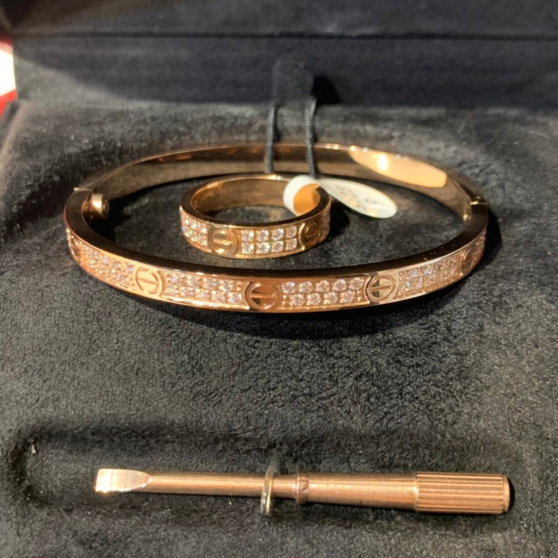 Full view of Cartier unisex jewelry piece